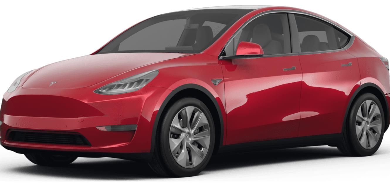 TESLA MODEL Y 2022 7SAYGDEE9NF432592 image